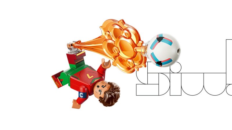 LEGO® Editions 43012 Cristiano Ronaldo – Hvězdné momenty fotbalu