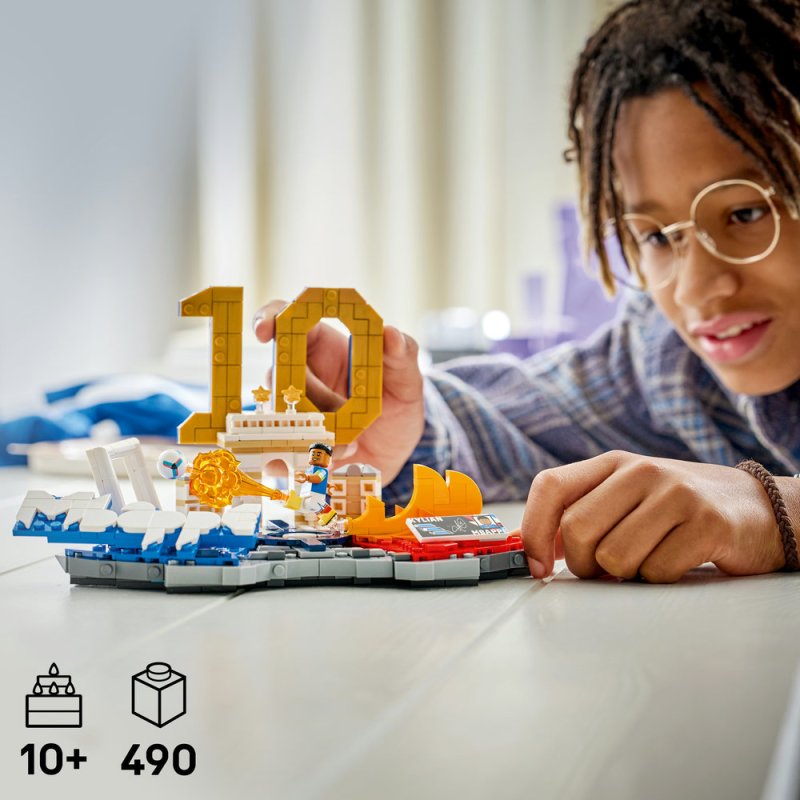 LEGO® Editions 43013 Kylian Mbappé – Hvězdné momenty fotbalu