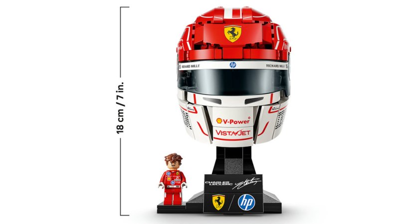 LEGO® Editions 43014 Helma Charles Leclerc ze Scuderia Ferrari HP