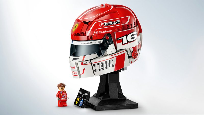LEGO® Editions 43014 Helma Charles Leclerc ze Scuderia Ferrari HP
