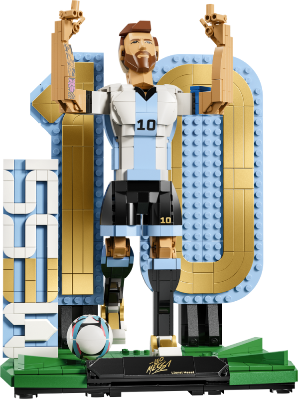 LEGO® Editions 43015 Lionel Messi – Fotbalová legenda