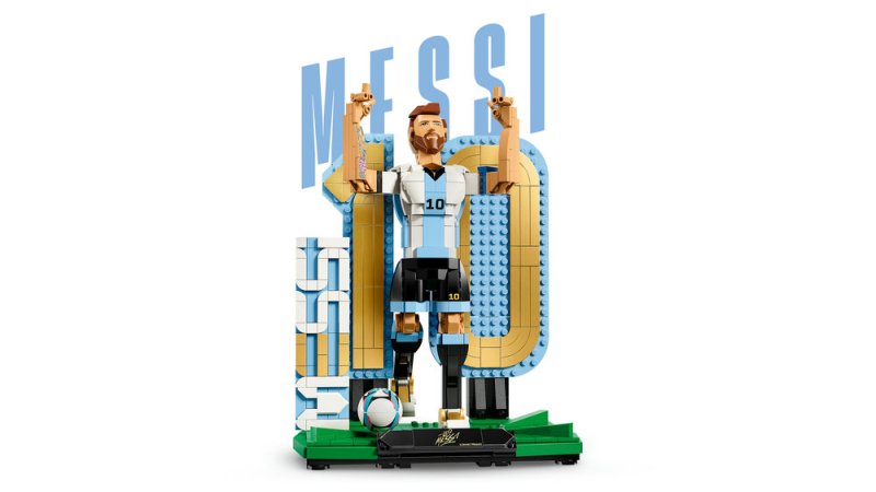 LEGO® Editions 43015 Lionel Messi – Fotbalová legenda