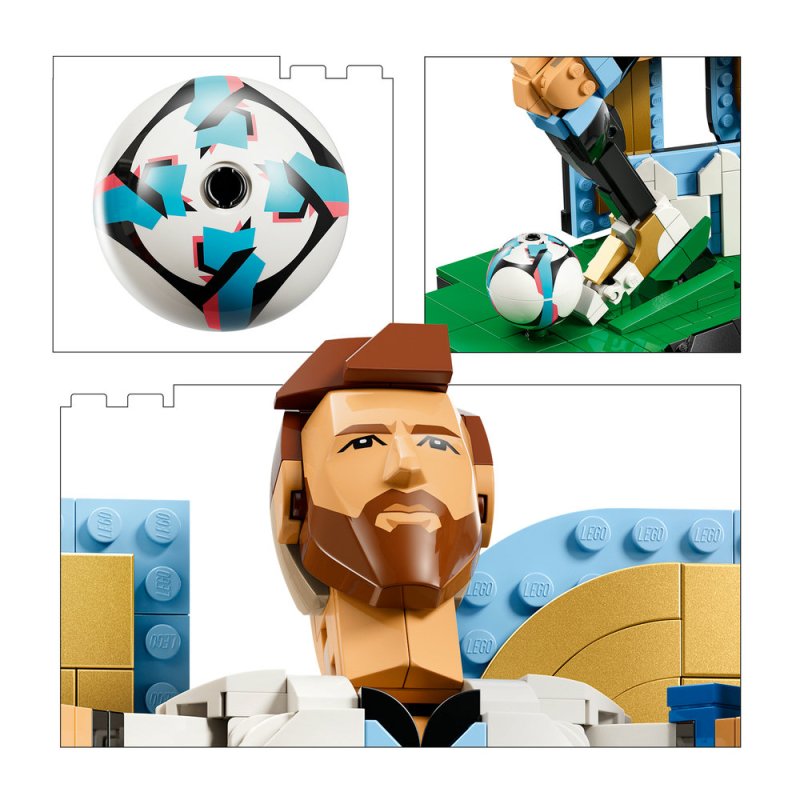 LEGO® Editions 43015 Lionel Messi – Fotbalová legenda