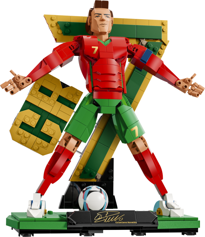 LEGO® Editions 43016 Cristiano Ronaldo – Fotbalová legenda