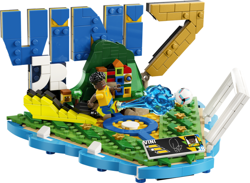 LEGO® Editions 43027 Vini Jr. – Hvězdné momenty fotbalu
