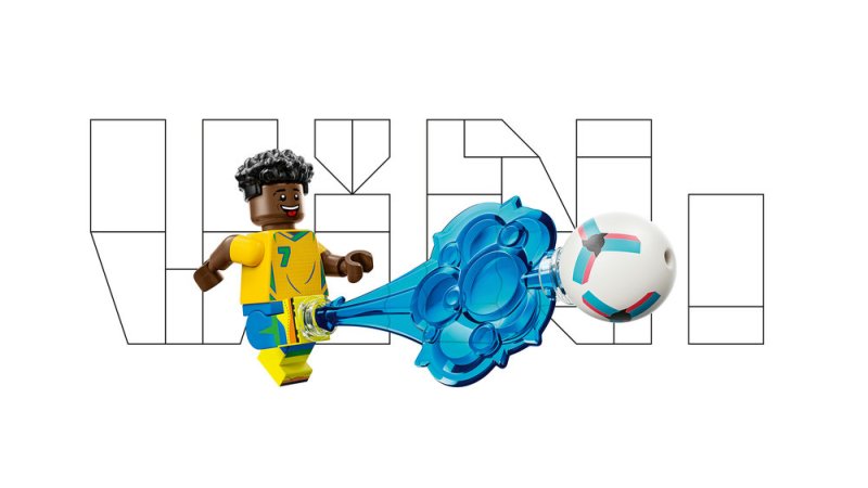 LEGO® Editions 43027 Vini Jr. – Hvězdné momenty fotbalu