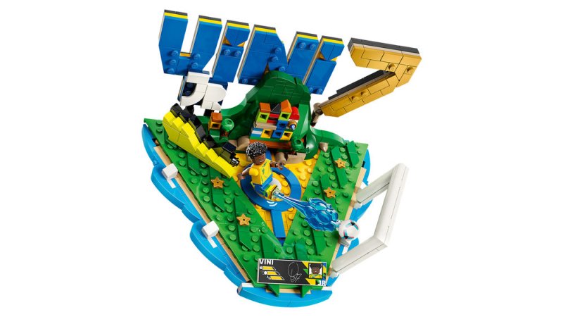 LEGO® Editions 43027 Vini Jr. – Hvězdné momenty fotbalu