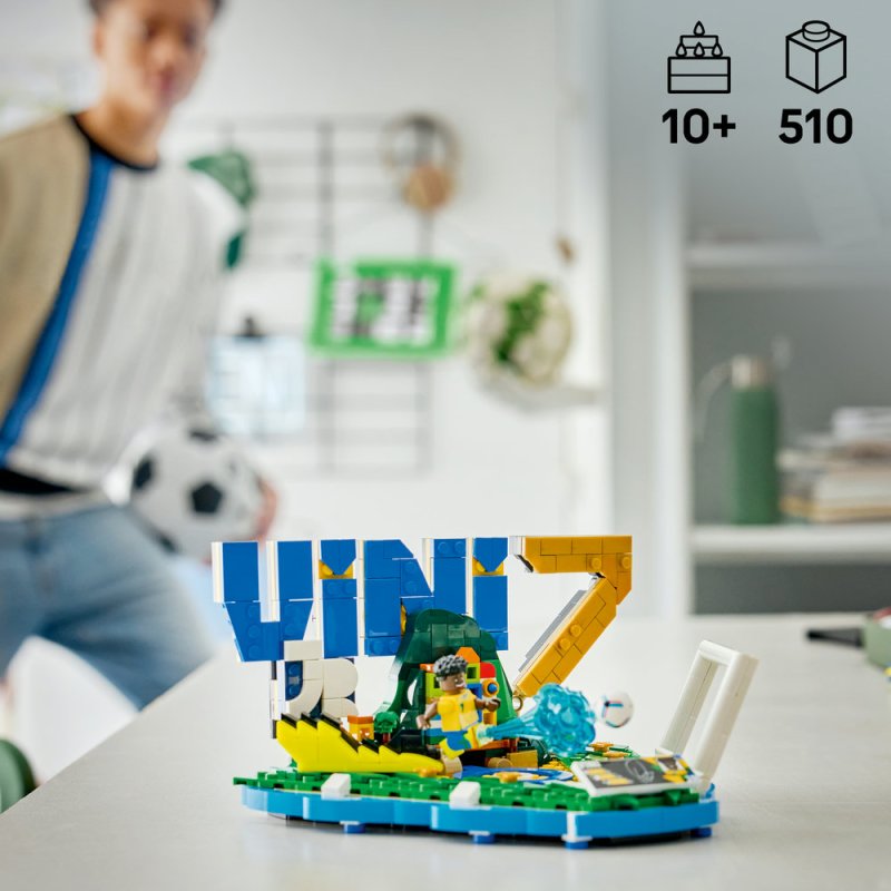 LEGO® Editions 43027 Vini Jr. – Hvězdné momenty fotbalu