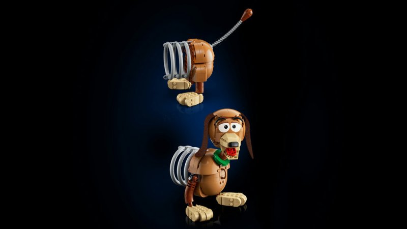 LEGO® │ Disney a Pixar 43301 Knižní zarážky: Slinky z filmu Toy Story