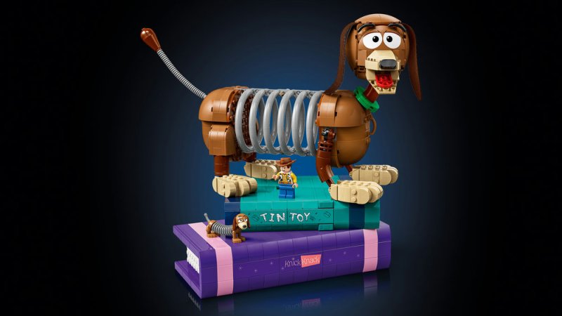 LEGO® │ Disney a Pixar 43301 Knižní zarážky: Slinky z filmu Toy Story
