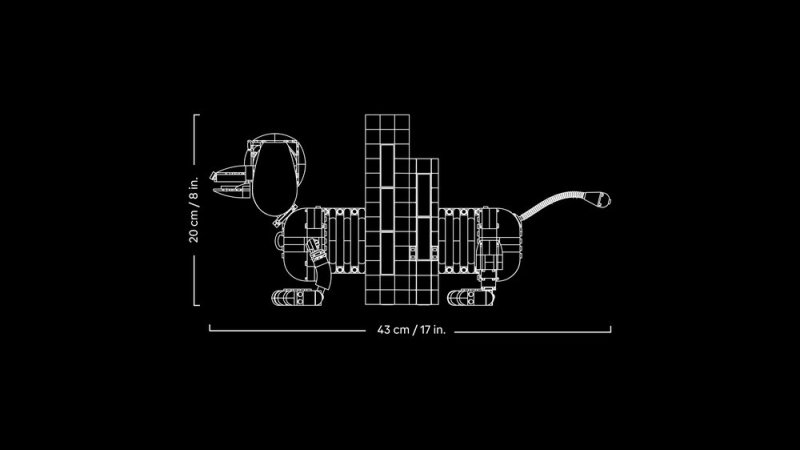 LEGO® │ Disney a Pixar 43301 Knižní zarážky: Slinky z filmu Toy Story