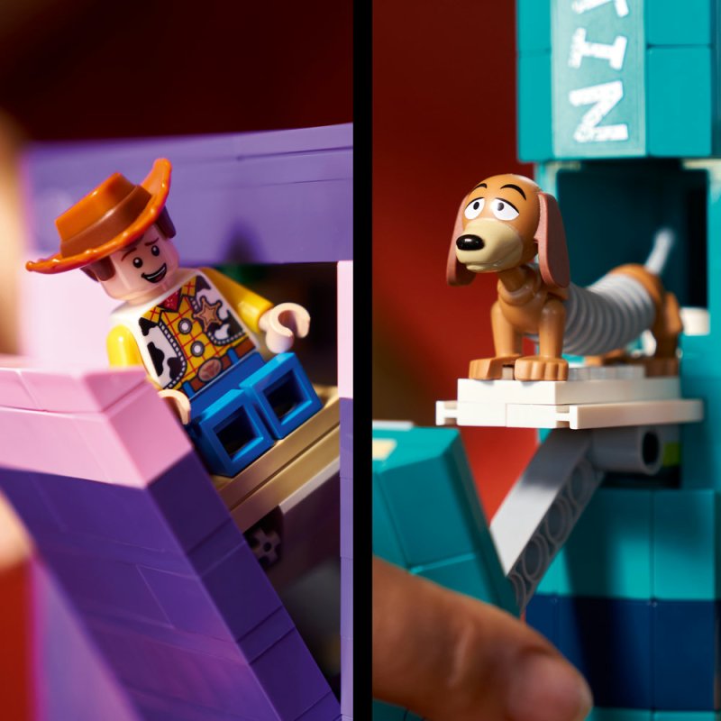 LEGO® │ Disney a Pixar 43301 Knižní zarážky: Slinky z filmu Toy Story
