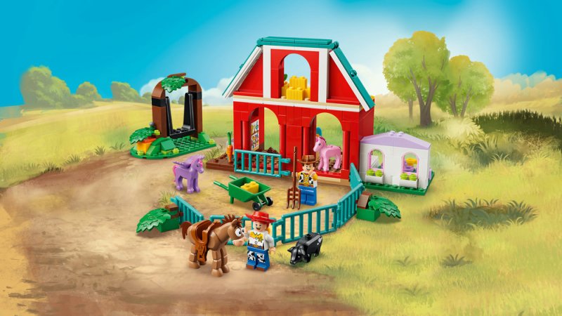 LEGO® │ Disney Pixar 43304 Blazeova koňská farma