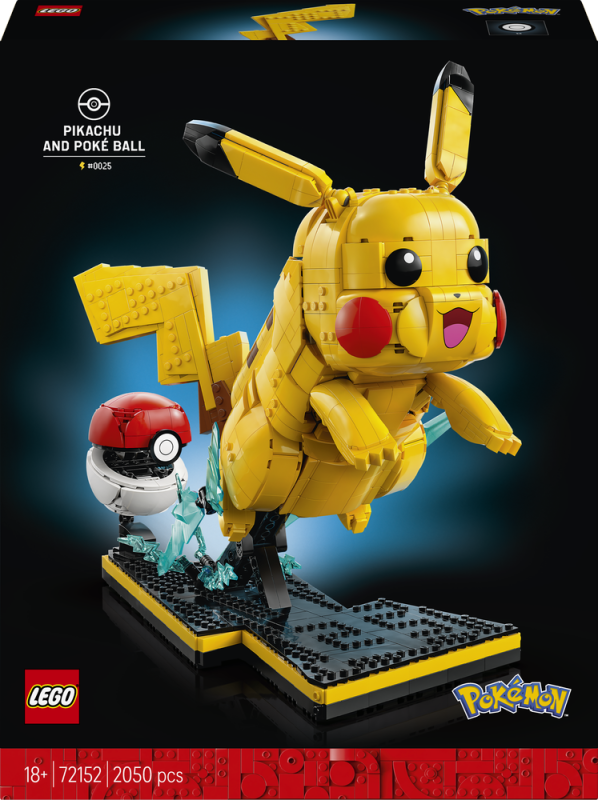 LEGO® Pokémon™ 72152 Pikachu a Pokébal