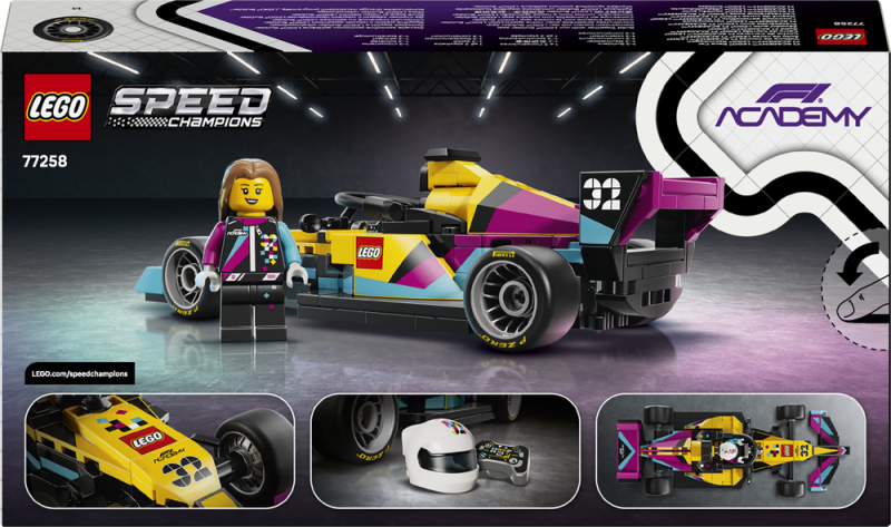 LEGO® Speed Champions 77258 Závodní auto LEGO® F1 ACADEMY™
