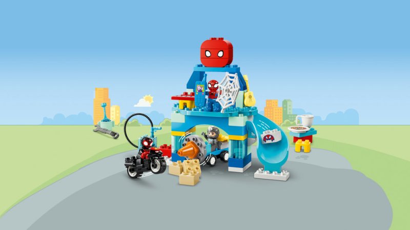 LEGO® DUPLO® │ Marvel 10464 Spideyho tým a pavoučí základna