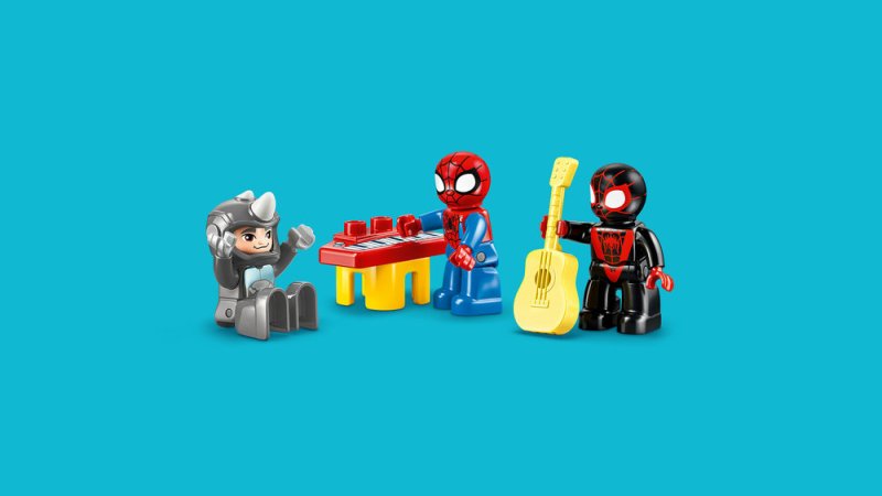 LEGO® DUPLO® │ Marvel 10464 Spideyho tým a pavoučí základna
