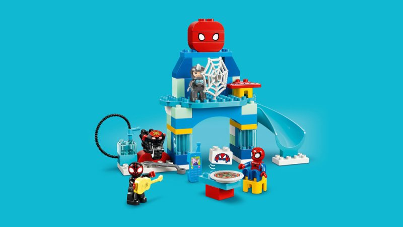LEGO® DUPLO® │ Marvel 10464 Spideyho tým a pavoučí základna