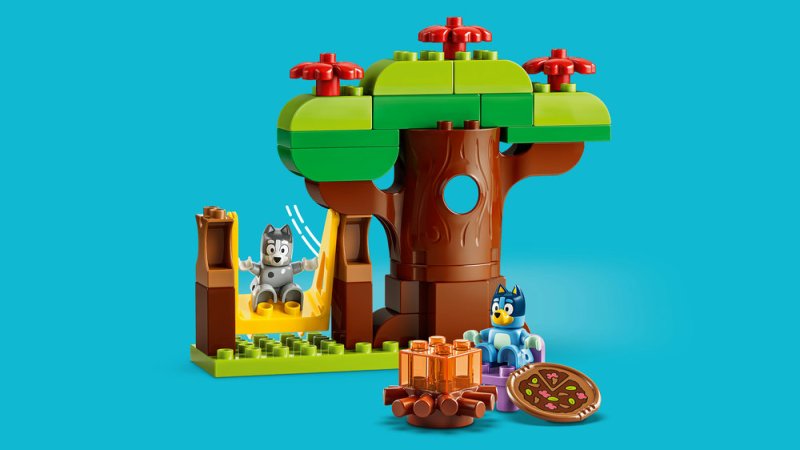 LEGO® DUPLO® 10469 Muffin, Bluey a rozvoz pizzy