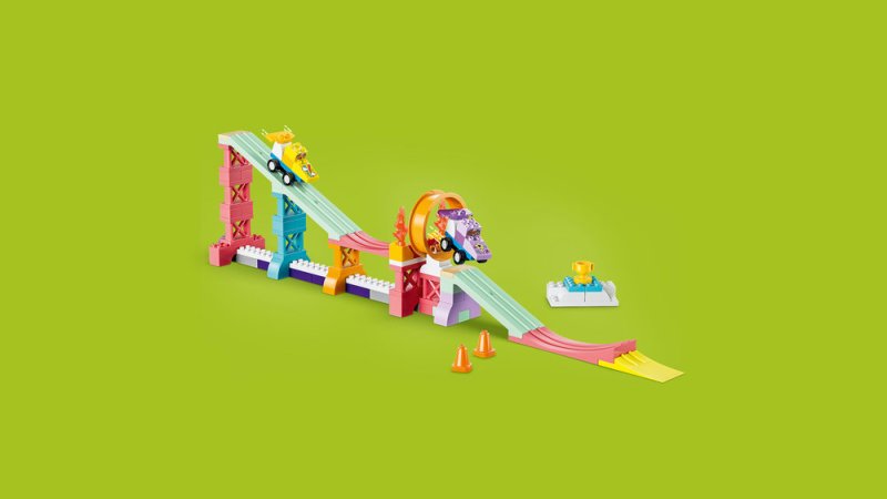 LEGO® DUPLO® 10478 Kreativní rampy s autíčky 3 v 1