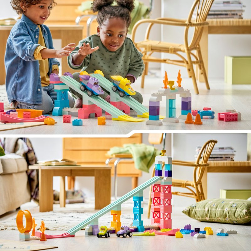 LEGO® DUPLO® 10478 Kreativní rampy s autíčky 3 v 1