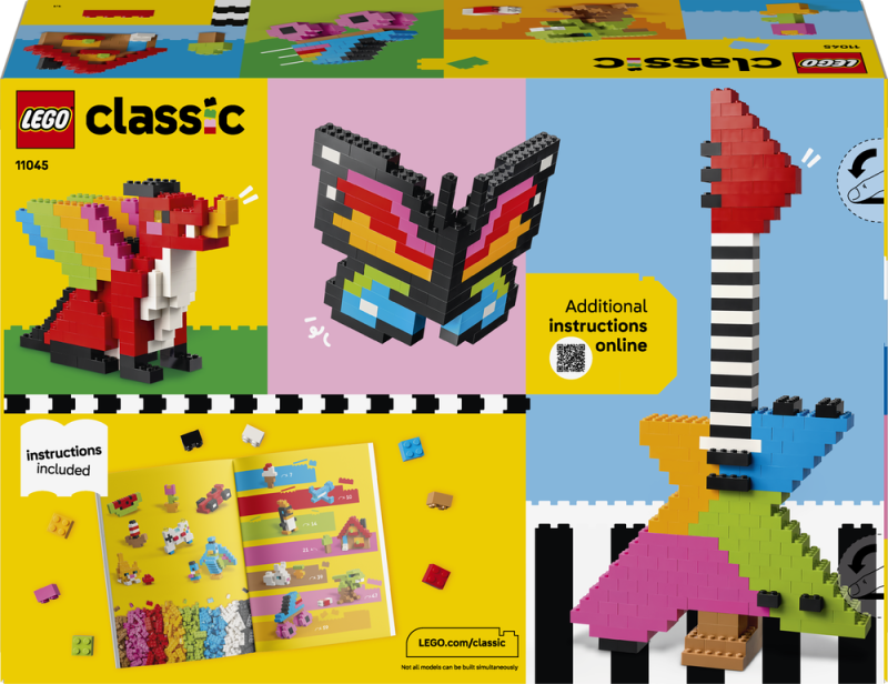 LEGO® Classic 11045 Pestrobarevné kreativní kostky