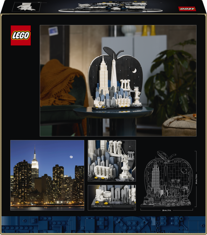 LEGO® Architecture 21066 New York – Velké jablko