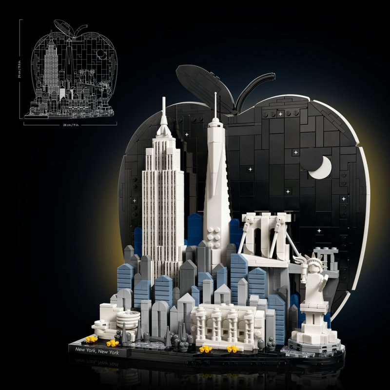 LEGO® Architecture 21066 New York – Velké jablko