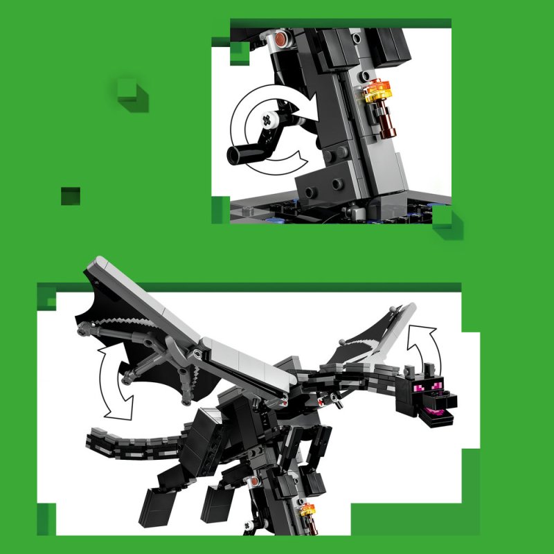 LEGO® Minecraft® 21595 Drak z Enderu