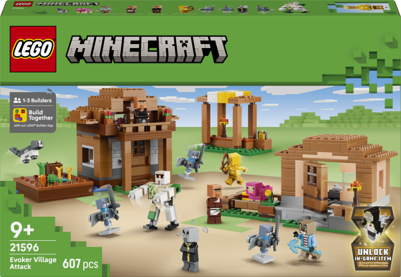 LEGO® Minecraft® 21596 Útok Mága na vesnici