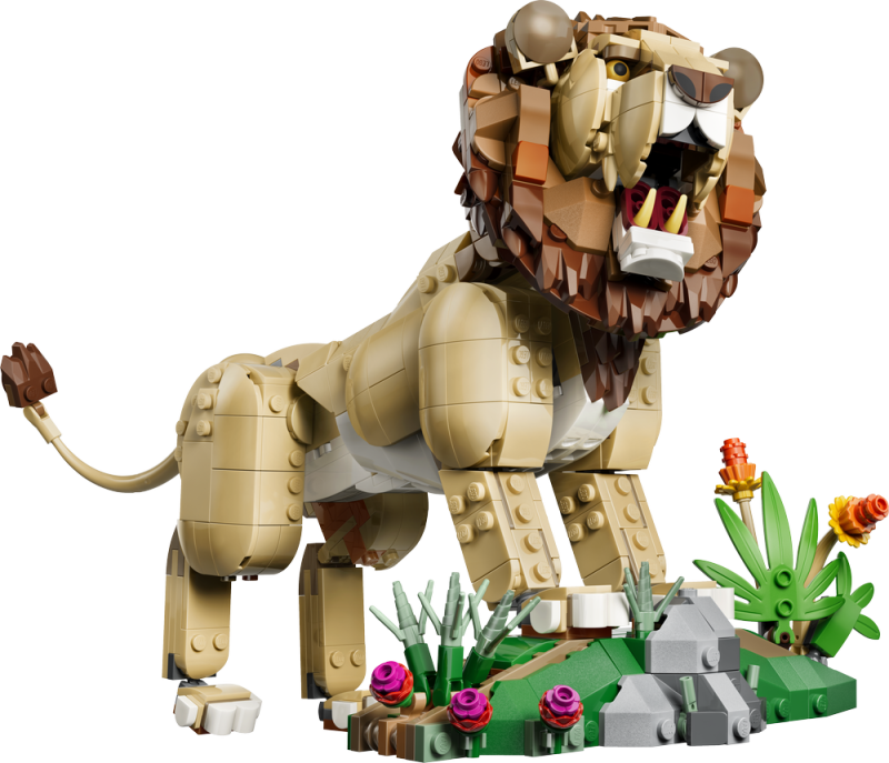 LEGO® Creator 3 v 1 31386 Divoká zvířata: Majestátní lev