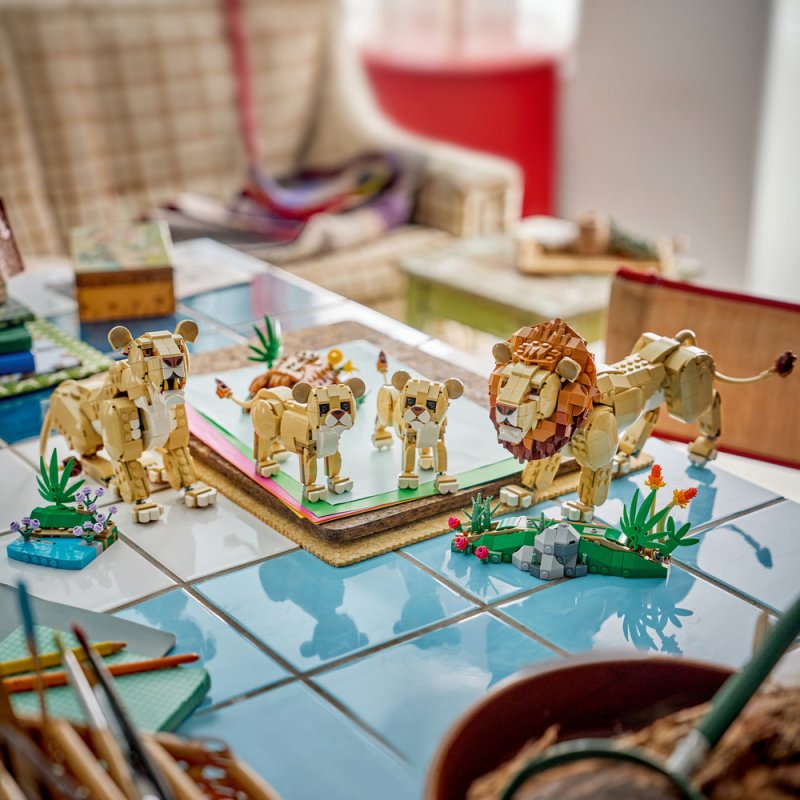 LEGO® Creator 3 v 1 31386 Divoká zvířata: Majestátní lev