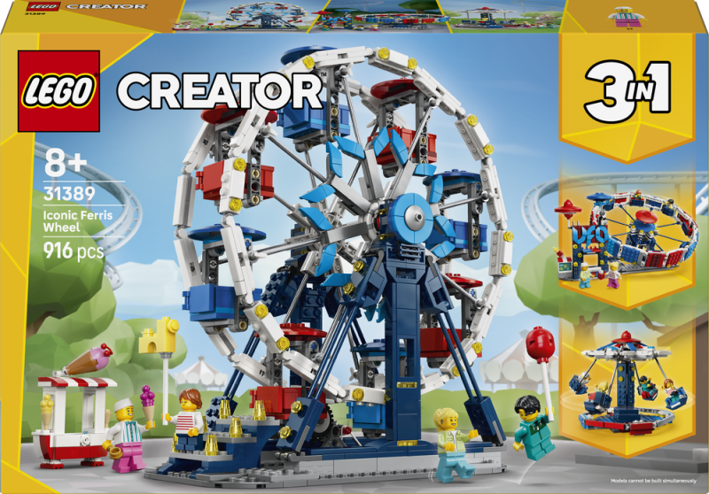 LEGO® Creator 3 v 1 31389 Kultovní ruské kolo
