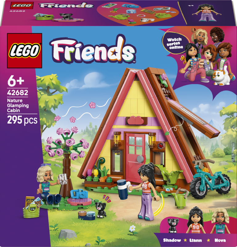 LEGO® Friends 42682 Glampingová chata v přírodě