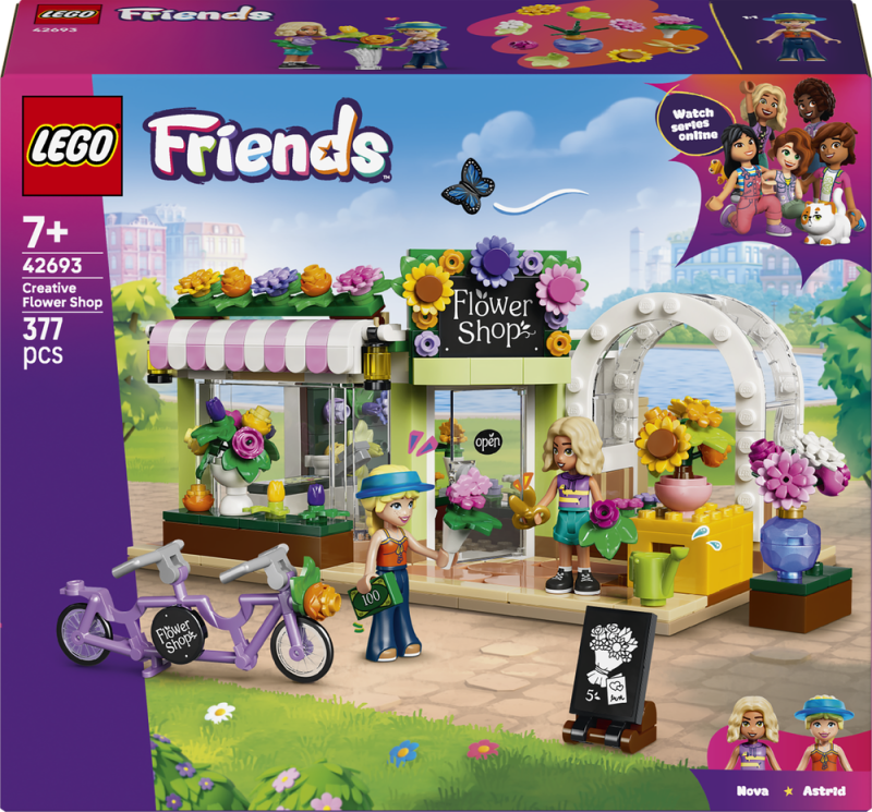 LEGO® Friends 42693 Kreativní květinářství