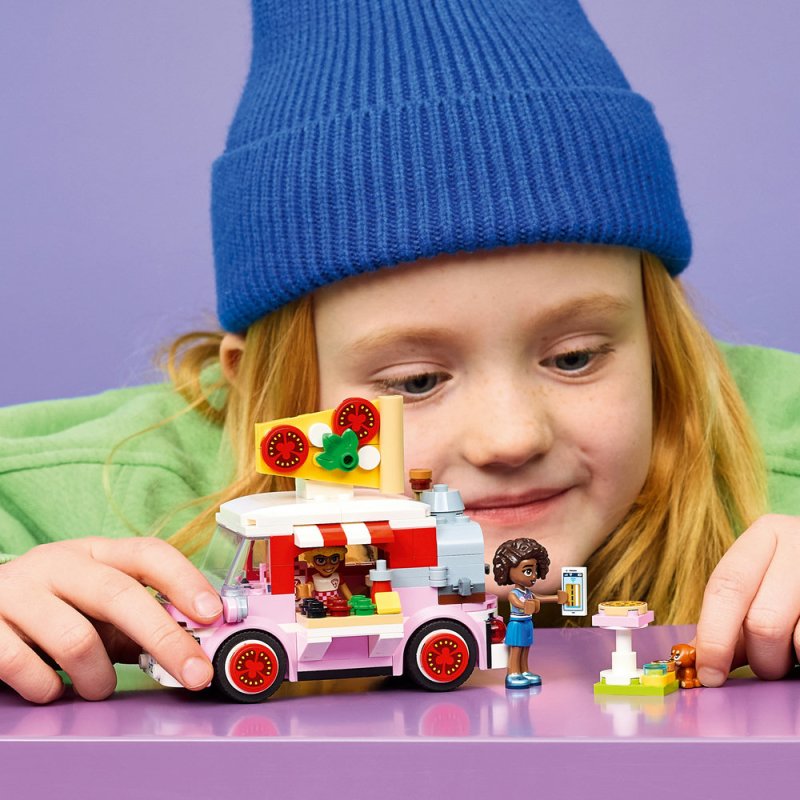 LEGO® Friends 42694 Pojízdný stánek s pizzou