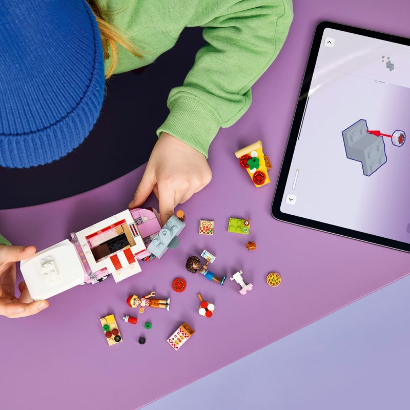 LEGO® Friends 42694 Pojízdný stánek s pizzou