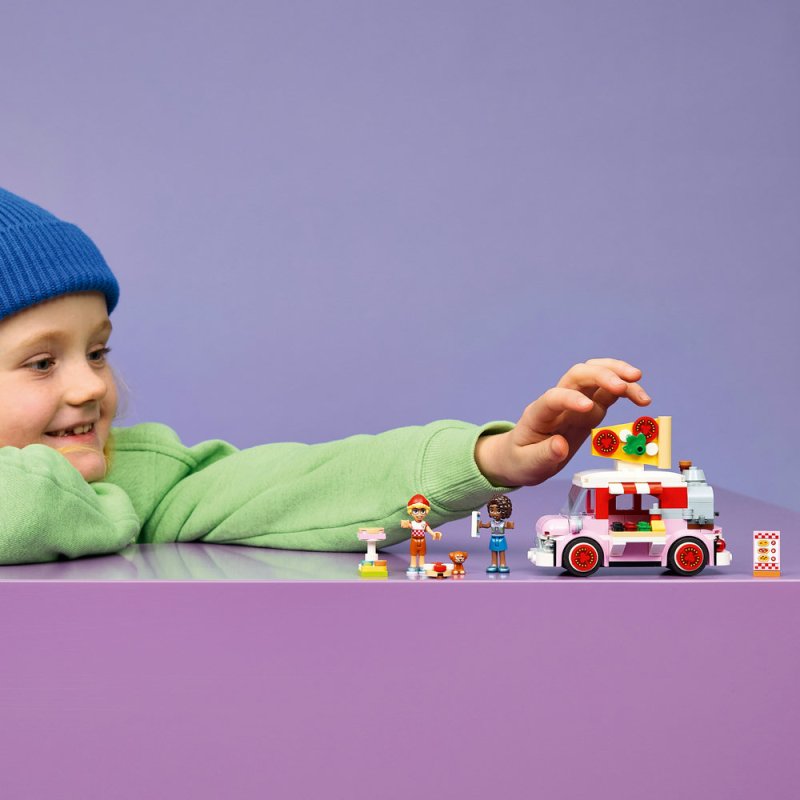 LEGO® Friends 42694 Pojízdný stánek s pizzou