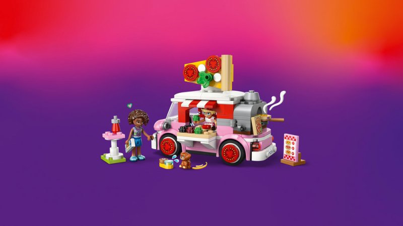 LEGO® Friends 42694 Pojízdný stánek s pizzou
