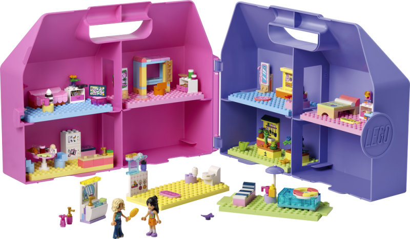 LEGO® Friends 42697 Kreativní kufřík a domek pro panenky
