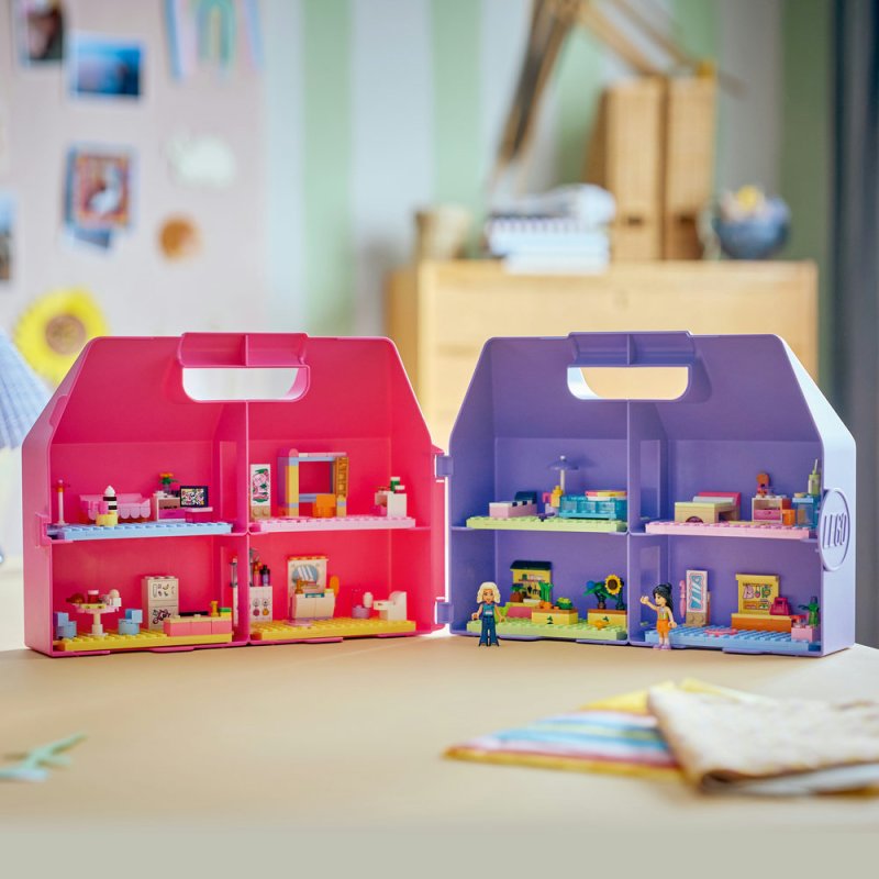 LEGO® Friends 42697 Kreativní kufřík a domek pro panenky