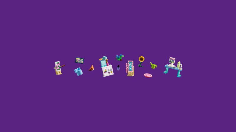 LEGO® Friends 42697 Kreativní kufřík a domek pro panenky
