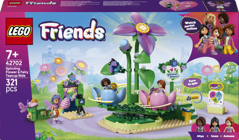 LEGO® Friends 42702 Květinový kolotoč s vílami