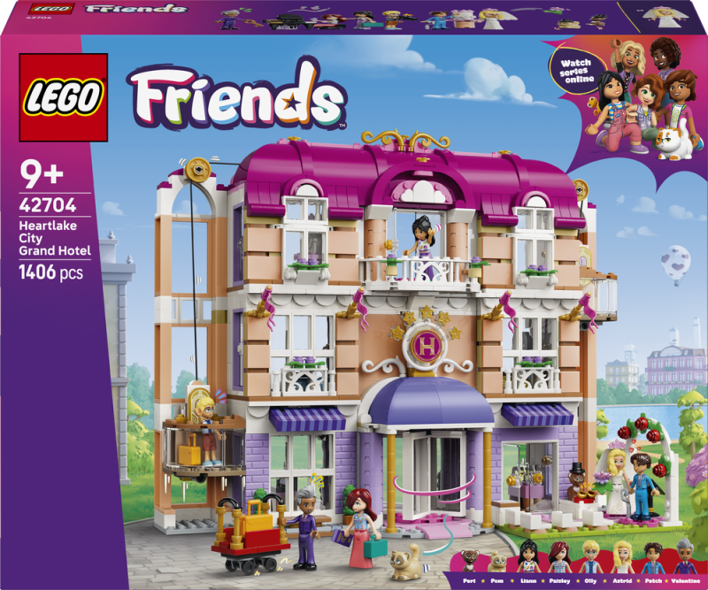 LEGO® Friends 42704 Grand Hotel v městečku Heartlake