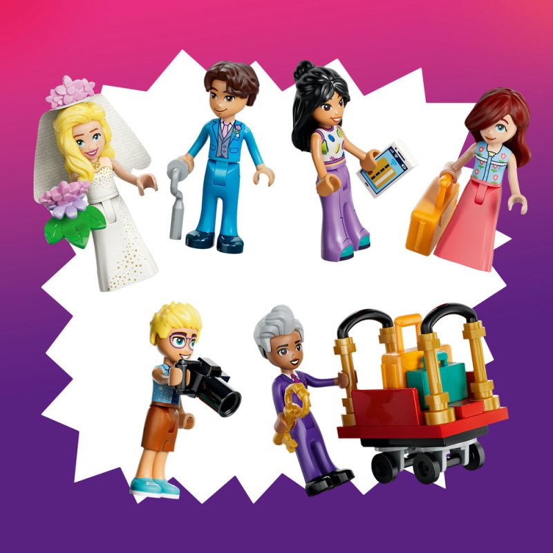 LEGO® Friends 42704 Grand Hotel v městečku Heartlake