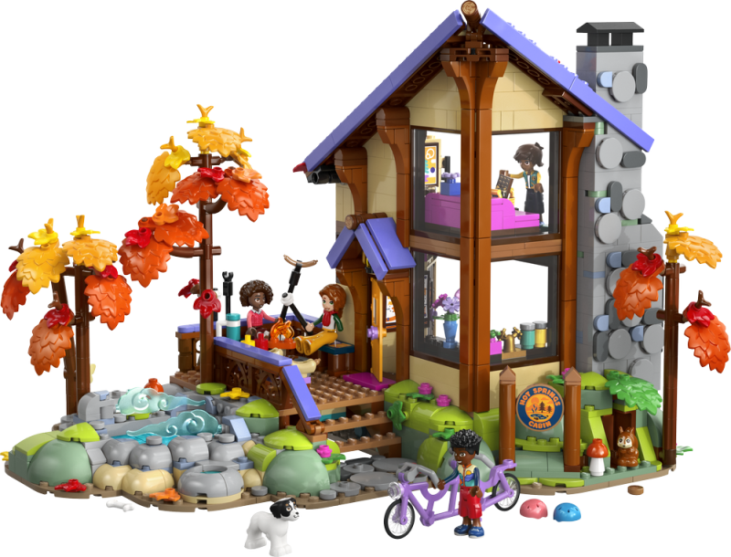 LEGO® Friends 42705 Útulná chata v podzimním lese