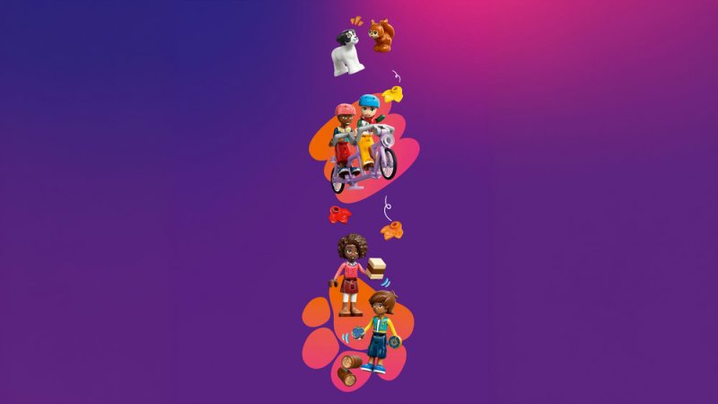 LEGO® Friends 42705 Útulná chata v podzimním lese
