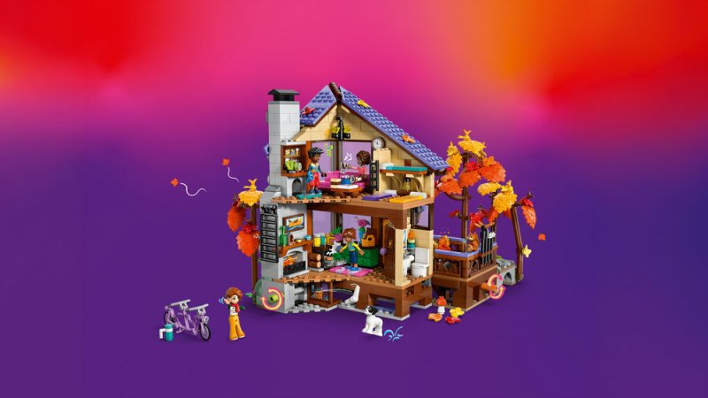 LEGO® Friends 42705 Útulná chata v podzimním lese
