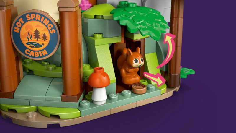 LEGO® Friends 42705 Útulná chata v podzimním lese