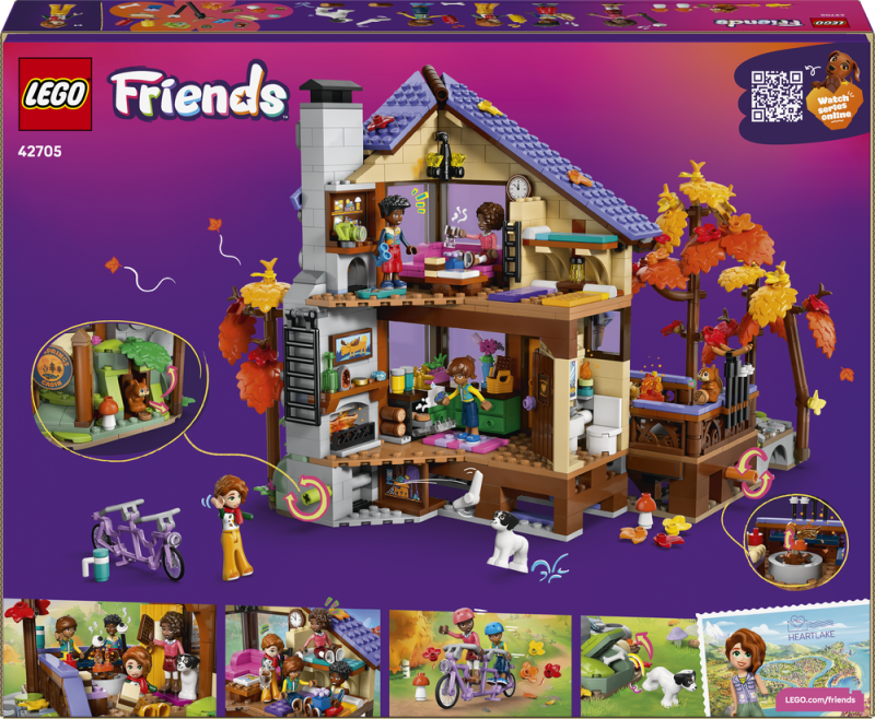 LEGO® Friends 42705 Útulná chata v podzimním lese